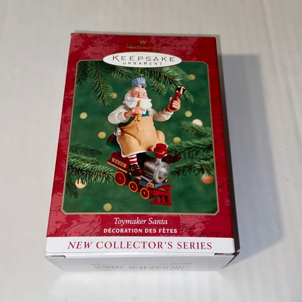 Hallmark Keepsake Ornament Toymaker Santa Christmas Ornament